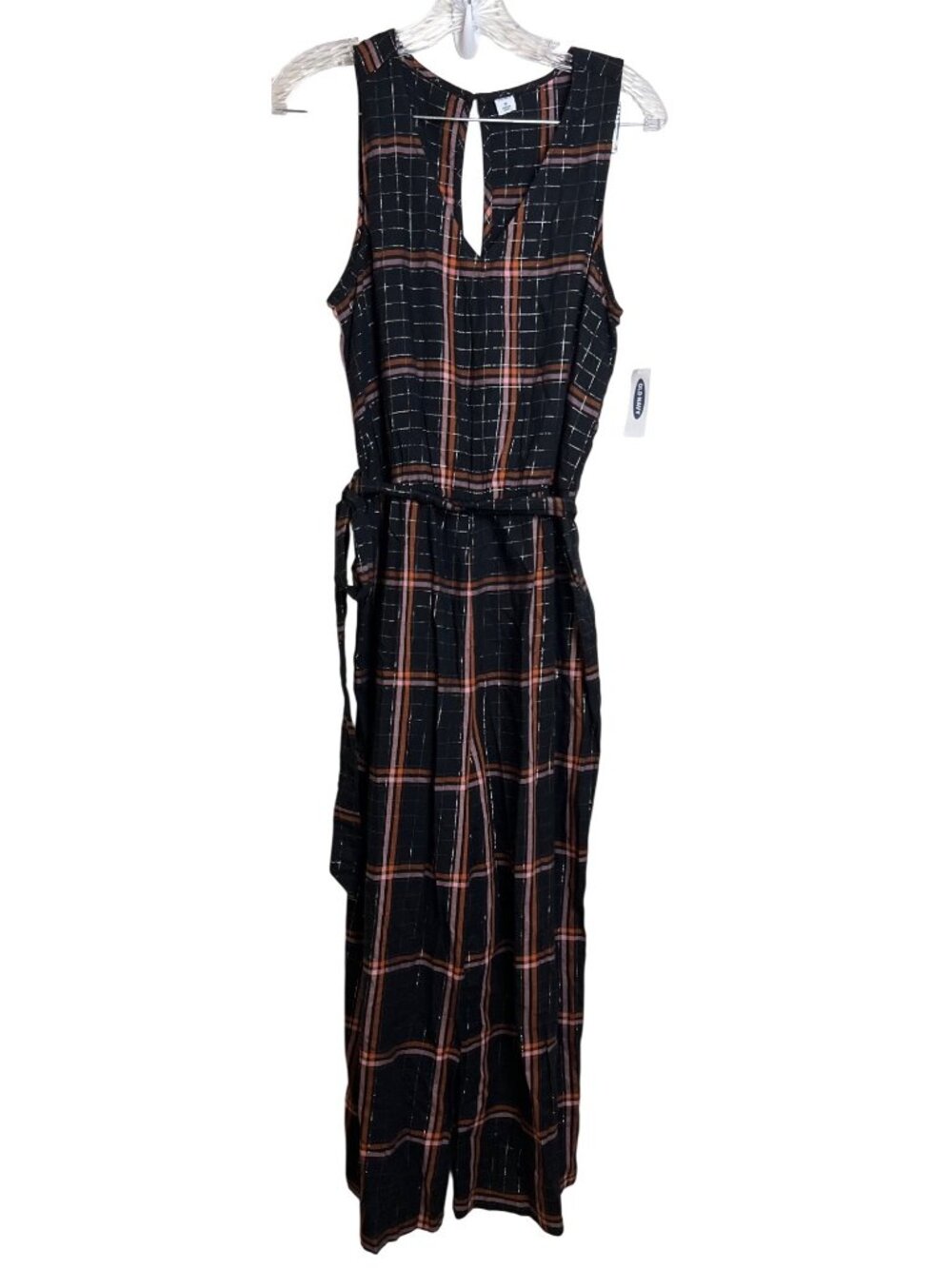 Old Navy Plaid Jumpsuit